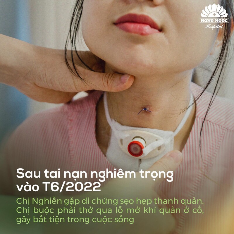 Tai nạn nghiêm trọng đã thay đổi cuộc đời chị Nghiễn