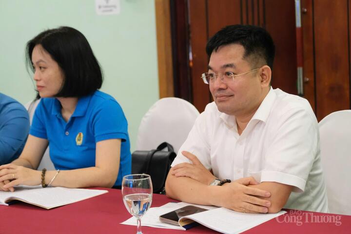 Đồng chí Nguyễn Văn Minh, Tổng Biên tập Báo Công Thương, Ủy viên Công đoàn Công Thương Việt Nam tham dự hội nghị