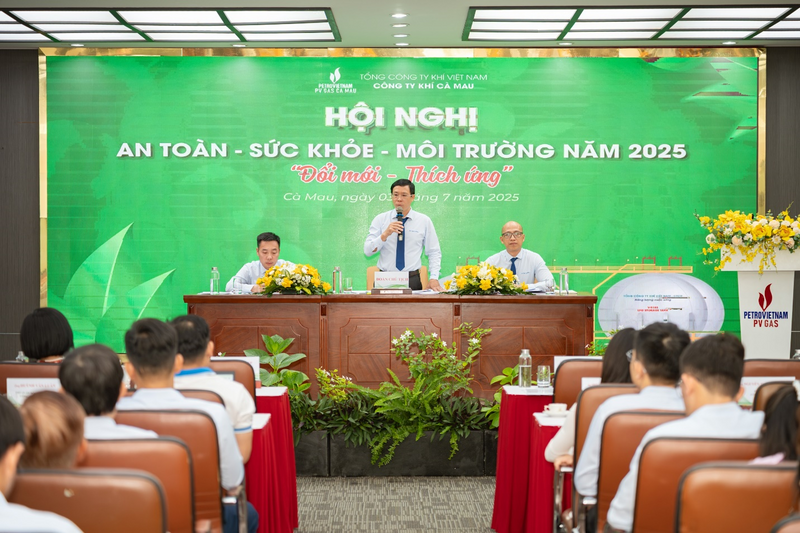 Hội nghị An toàn - Sức khỏe - Môi trường năm 2025 (Ảnh: PV GAS)