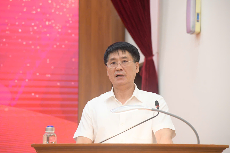 Phó Tổng Thanh tra Chính phủ Lê Sỹ Bảy đánh giá cao tinh thần chủ động, sáng tạo của Báo Thanh tra và các đơn vị liên quan trong việc tổ chức Cuộc thi. Ảnh: Quang Huy