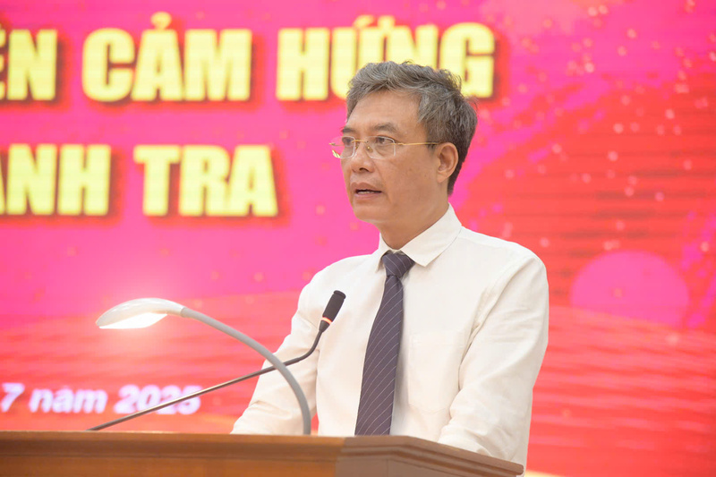 Theo ông Nguyễn Tuấn Anh, Tổng Biên tập Báo Thanh tra, Trưởng Ban Tổ chức Cuộc thi, phần thưởng cao quý nhất của Cuộc thi chính là sự lan tỏa của những giá trị thật, người thật, việc thật, khơi dậy cảm hứng và niềm tin trong toàn ngành, trong cộng đồng và trong xã hội. Ảnh: Quang Huy