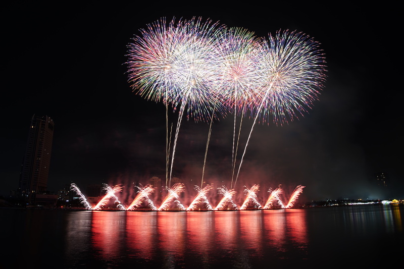 Chung kết Lễ hội pháo hoa quốc tế Đà Nẵng (DIFF2025) sẽ diễn ra tối 12/7 (Ảnh: Bình An)