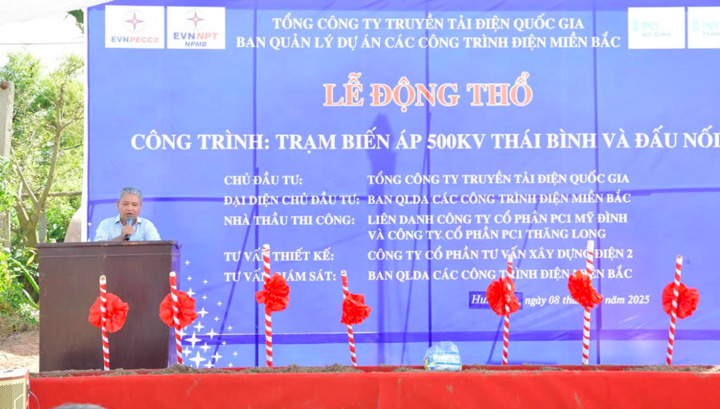 Đại diện NPMB phát biểu tại buổi lễ