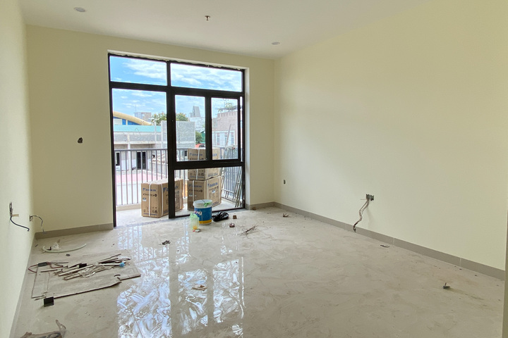 Nhà công vụ sẽ có đầy đủ tiện nghi để các cán bộ, công chức yên tâm công tác. Ảnh: Quảng Phú