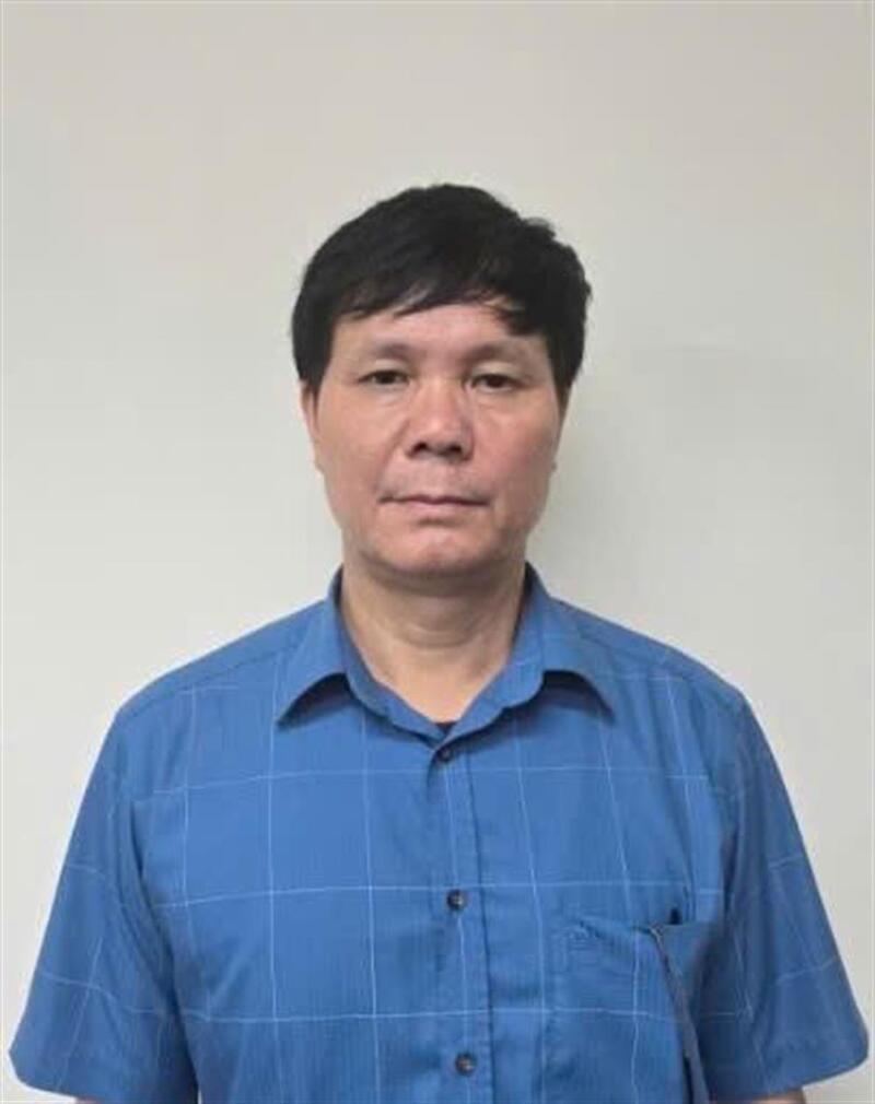 Bị can Phạm Văn Hoành, Phó Giám đốc Sở Nông nghiệp và Môi trường tỉnh Thanh Hóa. Ảnh: Bộ Công an