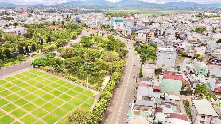 Phường Pleiku (tỉnh Gia Lai mới) được thành lập trên cơ sở sáp nhập 4 phường và 1 xã. Ảnh: Hiền Mai