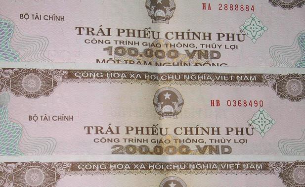 Trái phiếu Chính phủ hút dòng tiền, huy động hơn 30.000 tỷ đồng trong tháng 6. Ảnh minh hoạ
