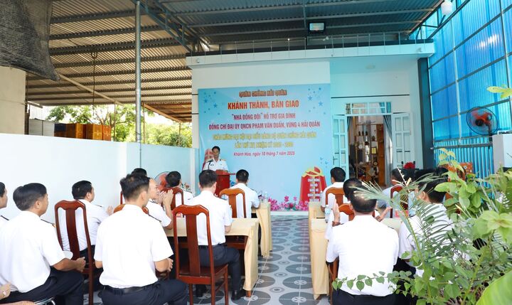 Toàn cảnh buổi lễ. Ảnh: HQ