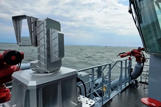 Hệ thống liên lac sử dụng tia laser POLARIS. Ảnh: Defense News