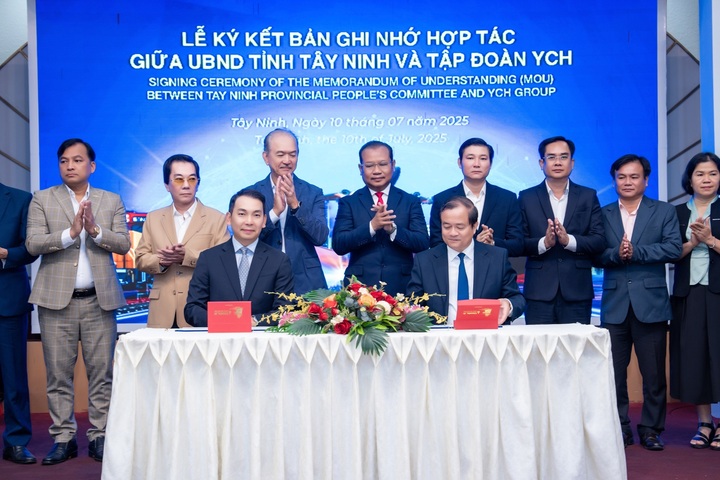 Lễ ký kết hợp tác chiến lược giữa Tập đoàn YCH và UBND tỉnh Tây Ninh