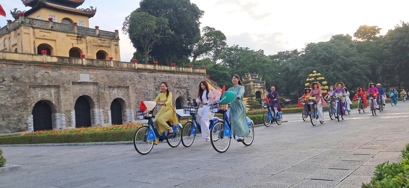 Hà Nội tiếp tục xây dựng các sản phẩm du lịch đặc sắc, đáp ứng nhu cầu của thị trường. Ảnh: VGP/Minh Anh