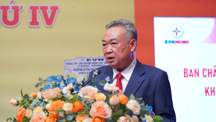 Ông Phạm Quốc Bảo - Bí thư Đảng ủy, Chủ tịch HĐTV EVNHCMC. Ảnh: Minh Khuê