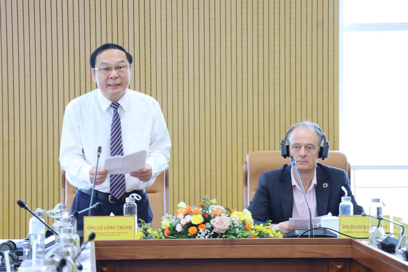 Thứ trưởng Bộ Nông nghiệp và Môi trường Lê Công Thành. Ảnh: UNDP