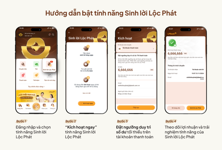 Sinh lời Lộc Phát 2.0: Tài khoản thanh toán “đẻ lãi” tới 4,5%/năm – mức sinh lời tốt nhất thị trường hiện nay - 2