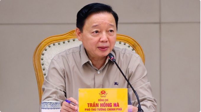 Phó Thủ tướng Trần Hồng Hà cho rằng, sản phẩm OCOP cần được nhìn nhận như thương hiệu quốc gia chứ không dừng ở quy mô địa phương. Ảnh: Văn Điệp/TTXVN