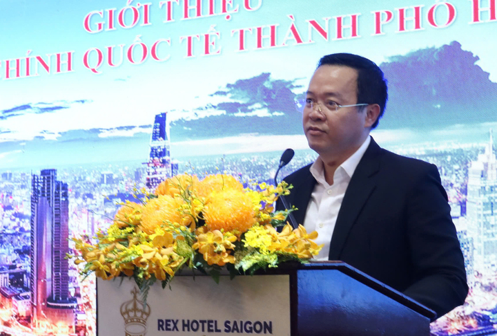 Ông Đinh Khắc Huy, Phó Giám đốc Sở Tài chính TP. Hồ Chí Minh. Ảnh: Minh Khuê.