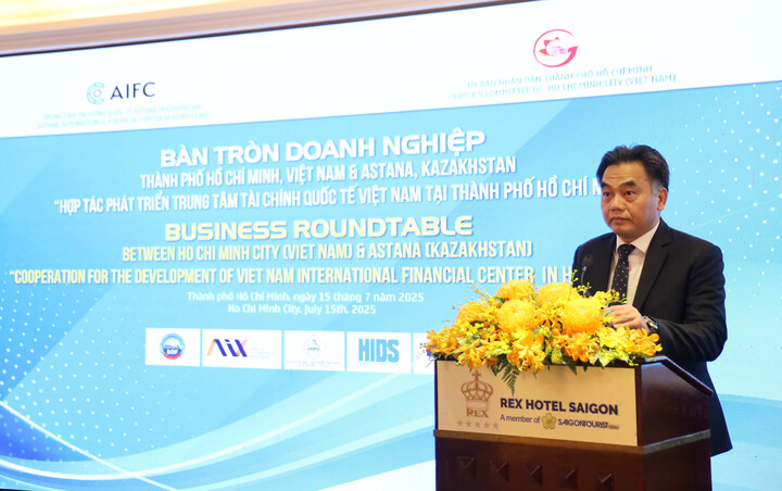 Phó Chủ tịch UBND TP. Hồ Chí Minh Nguyễn Lộc Hà. Ảnh: Minh Khuê.