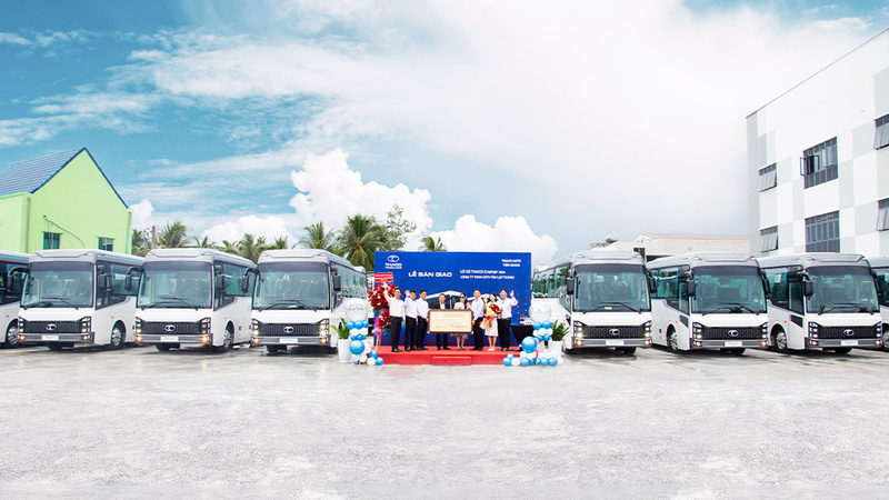 Lễ bàn giao lô xe THACO Cruizer