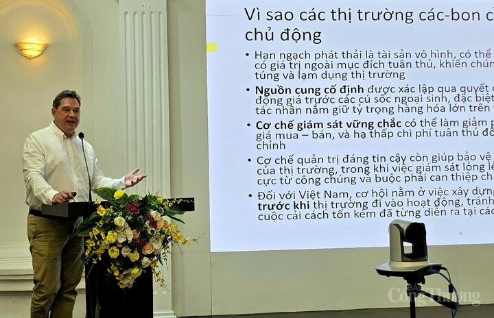 Ông Michael Mehling – chuyên gia cao cấp từ Viện Công nghệ Massachusetts