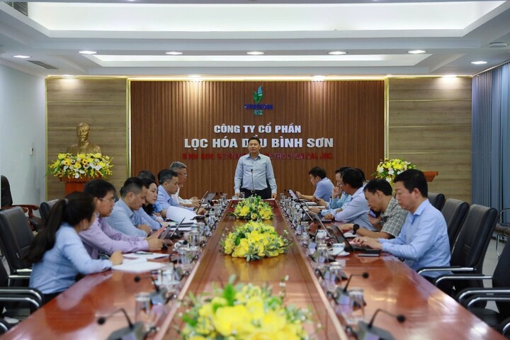 Tại Hội nghị Ban Chấp hành Đảng bộ BSR về triển khai Nghị quyết Đại hội Đảng bộ nhiệm kỳ 2025 - 2030, BSR xác định tiếp tục hoạt động Nhà máy Nhiên liệu sinh học Dung Quất là một trong những nhiệm vụ trọng tâm (Ảnh: BSR)