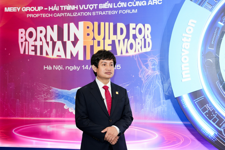 Ông Hoàng Mai Chung – Chủ tịch HĐQT Meey Group cho rằng, làn sóng chuyển đổi số đang mang lại một cơ hội chưa từng có để định nghĩa lại cách thị trường bất động sản vận hành