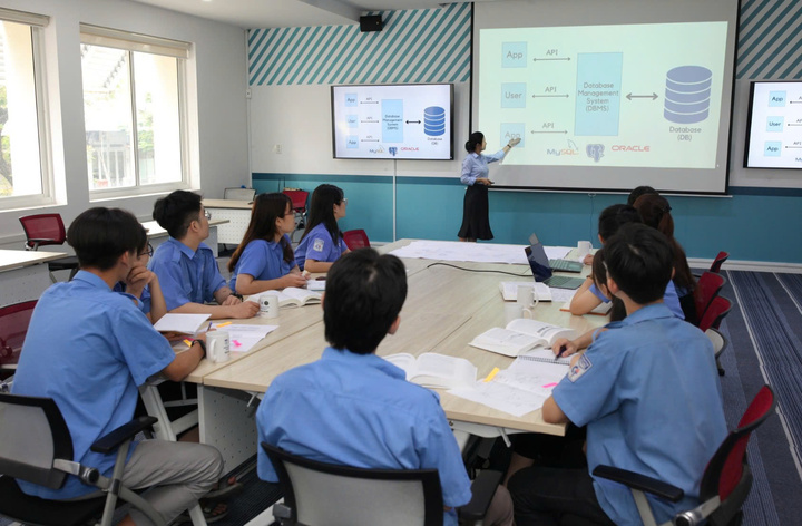 Tại nhiều trường thuộc Bộ Công Thương, trung tâm đổi mới sáng tạo, trung tâm hỗ trợ khởi nghiệp đã được thành lập. Ảnh: CTTC