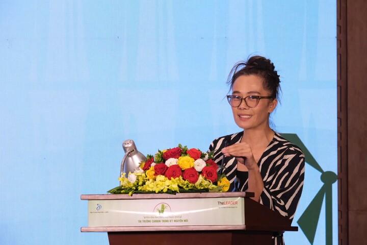 Bà Betty Palard, CEO của ESG Climate Consulting. Ảnh: Lê An