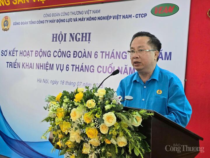 Ông Quách Văn Ngọc, Phó Chủ tịch Công đoàn Công Thương Việt Nam