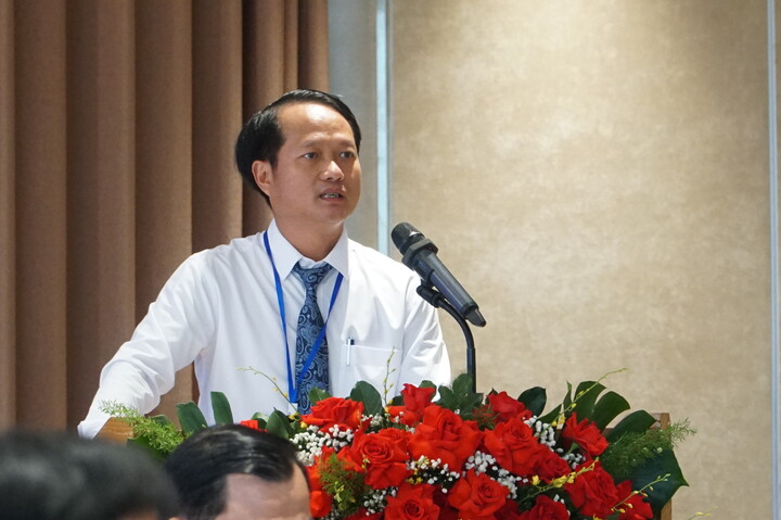 Ông Nguyễn Nho Thiện, Phó Giám đốc Ban quản lý dự án đầu tư xây dựng các công trình dân dụng, công nghiệp và hạ tầng kỹ thuật Đà Nẵng. Ảnh: Vũ Lê