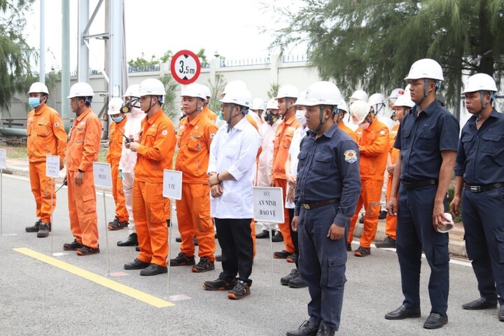 Các lực lượng tham gia diễn tập