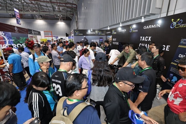 Vietnam Sport Show 2025 quy tụ hơn 400 gian hàng đến từ 15 quốc gia và vùng lãnh thổ