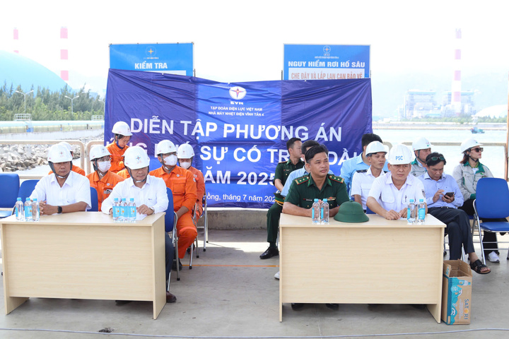 Các lực lượng tham gia diễn tập