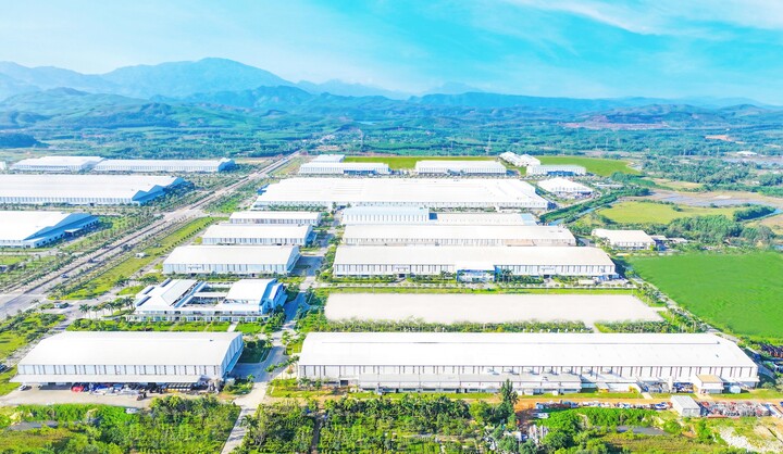 Mô hình khu công nghiệp cơ khí chế tạo và công nghiệp hỗ trợ quy mô lớn của Thaco Industries với tổng vốn đầu tư 1 tỷ USD.