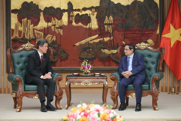 Thủ tướng Phạm Minh Chính chia sẻ năm bài học kinh nghiệm của Đảng Cộng sản Việt Nam trong lãnh đạo công cuộc xây dựng và bảo vệ Tổ quốc thời gian qua. Ảnh: VGP/Nhật Bắc