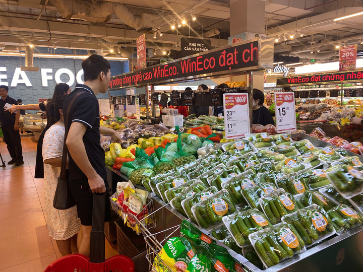 Lượng rau xanh tăng mạnh tại hệ thống Winmart