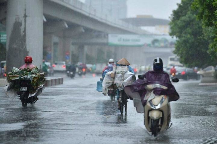 Bắc Bộ có mưa rào và dông. Ảnh minh hoạ