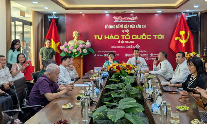 Sự kiện "Tự hào Tổ quốc tôi" nhằm tri ân quá khứ và viết tiếp câu chuyện tương lai. Ảnh QL