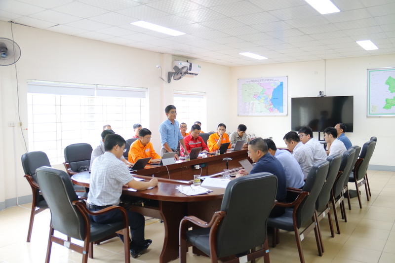 Quang cảnh buổi làm việc. Ảnh: Thanh Tuấn