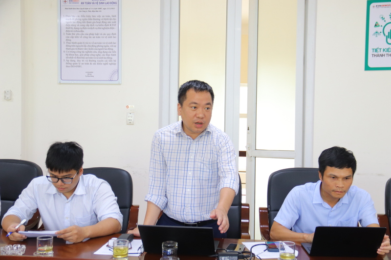 Ông Lê Thế Phong, Phó Ban Kỹ thuật và An toàn, EVN. Ảnh: Thanh Tuấn