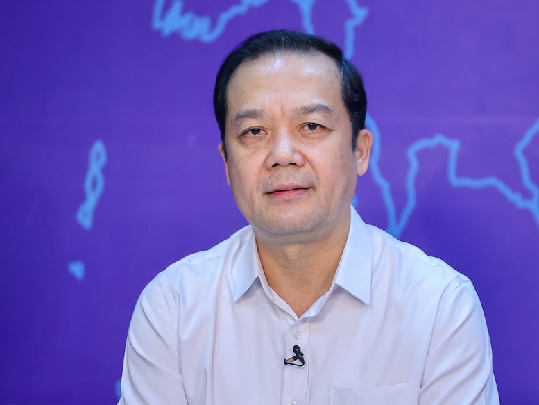 Ông Phạm Đức Long, Thứ trưởng Bộ Khoa học và Công nghệ phát biểu tại toạ đàm. Ảnh: Nhật Bắc/VGP