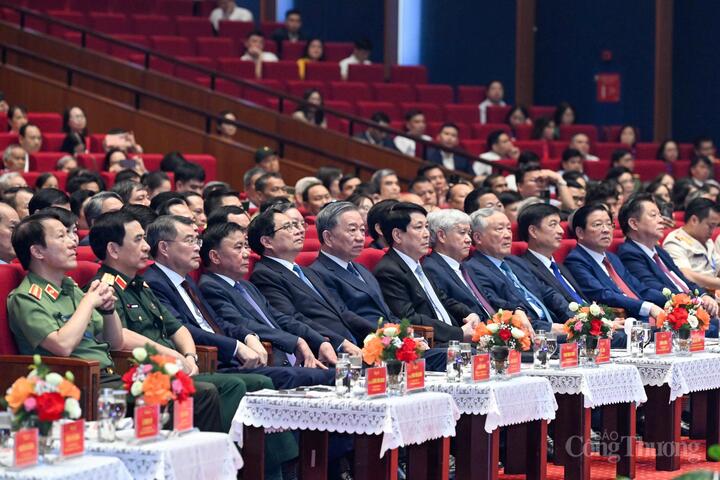 Chùm ảnh: Tổng Bí thư Tô Lâm gặp mặt người có công, nhân chứng lịch sử - 4