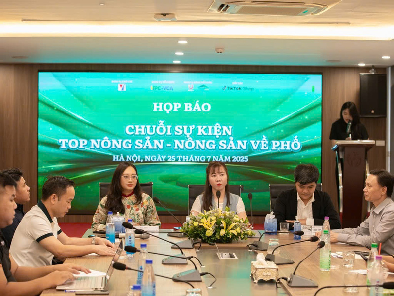 Buổi họp báo Chương trình “Top Nông sản - Nông sản về phố”
