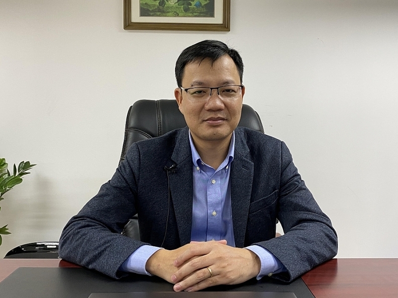 Ông Lê Công Hoàng, Tổng Giám đốc Tổng công ty Giấy Việt Nam. Ảnh: Quỳnh Nga