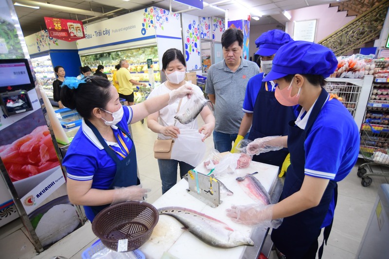 80% thời lượng là thực hành thực tế tại siêu thị