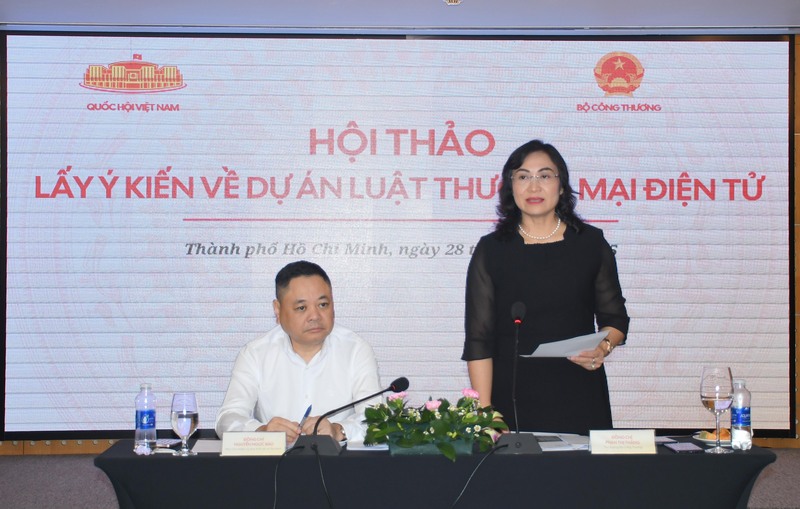 Thứ trưởng Bộ Công Thương Phan Thị Thắng. Ảnh: Minh Khuê.