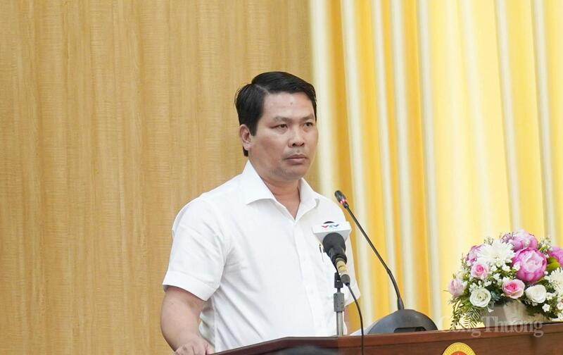 Ông Hà Vũ Sơn, Giám đốc Sở Công Thương TP. Cần Thơ phát biểu tại buổi họp báo.