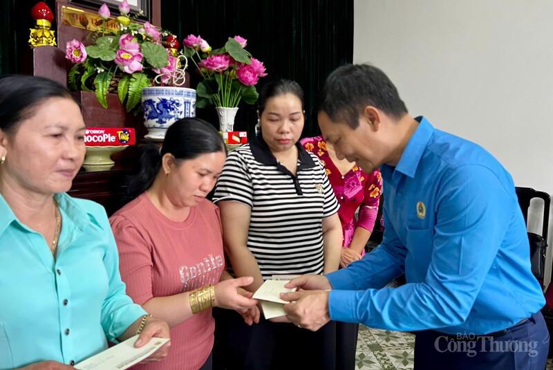 Đây là sự động viên tinh thần kịp thời và sự quan tâm thường xuyên của tổ chức công đoàn đối với người lao động.