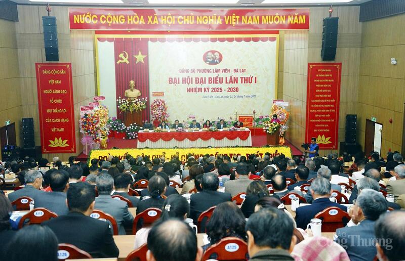 Đại hội đại biểu lần thứ I nhiệm kỳ 2025 - 2030 Đảng bộ phường Lâm Viên - Đà Lạt.