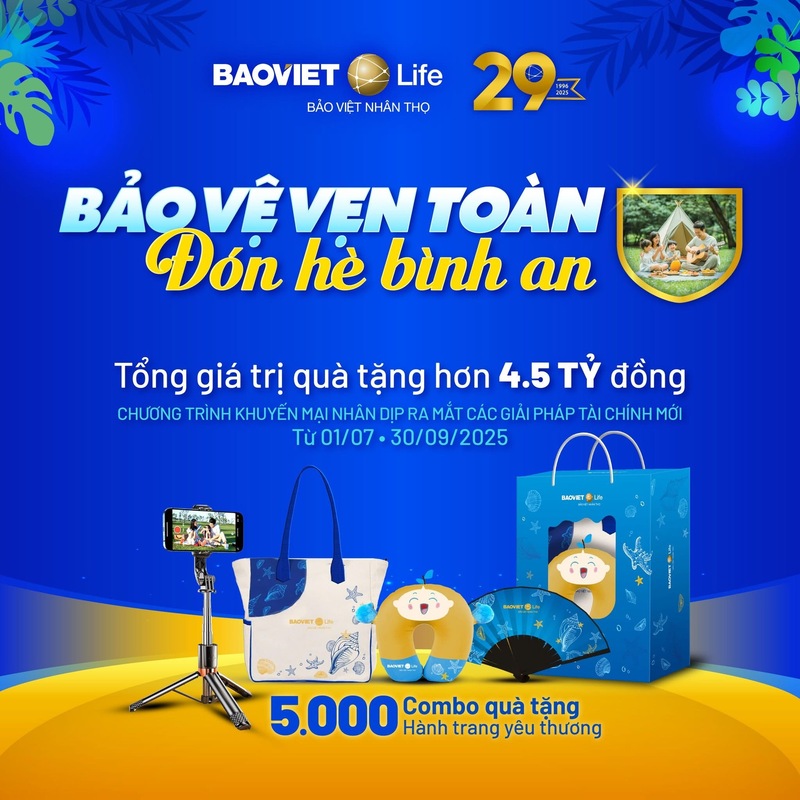 Tổng Công ty Bảo Việt Nhân thọ tổng doanh thu 22.611 tỷ đồng, tăng trưởng 4,9%, lợi nhuận sau thuế đạt 973 tỷ đồng 6 tháng đầu năm 2025
