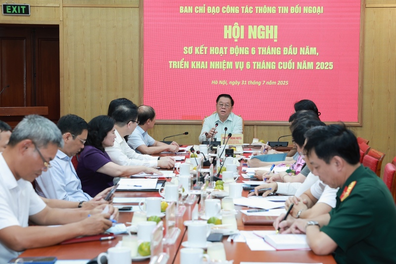 Quang cảnh hội nghị. Ảnh: Ban Chỉ đạo Công tác thông tin đối ngoại